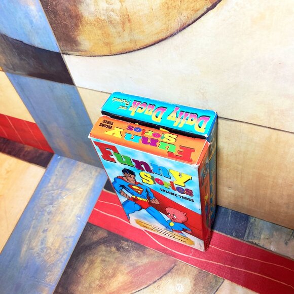 (2) VINTAGE RETRO CLASSIC VHS VIDEO TAPES CARTOONS ANIMATED FUNNY STORIES DAFFY - Picture 7 of 11